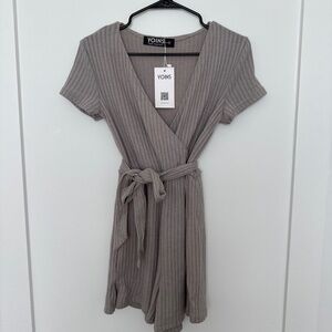 Grey Women’s Romper Size Small